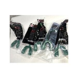 Mouth Guard Sports Football Hockey Contact Sports Lot Of 5 ADAMS W Strap🟢